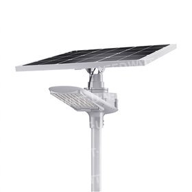 Lampadaire solaire - LED autonome WI 20W - Panneau 80W 6V