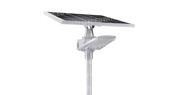 Lampadaire solaire - LED autonome WI 20W - Panneau 80W 6V