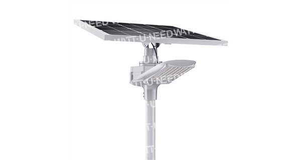 Lampadaire solaire - LED autonome WI 40W - Panneau 100W 6V