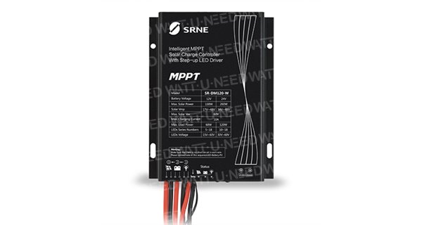 Contrôleur de charge solaire SRNE MPPT Gen4 DM120