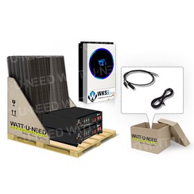 Kit de autoconsumo 6 paneles 5.6kVA litio