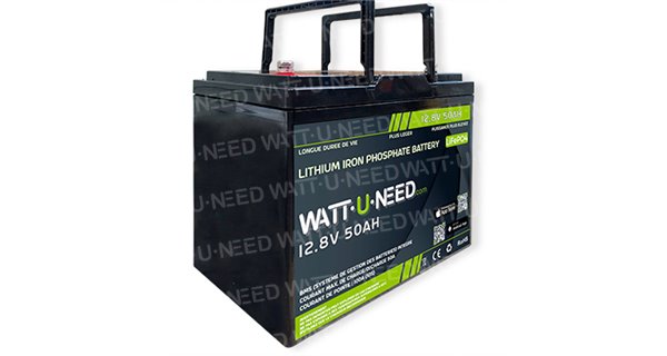 Batería de litio wattuneed 12.8V 48Ah 