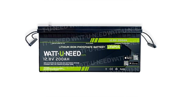 Batería de litio Wattuneed 12.8V 200Ah 