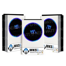 Inversores híbridos WKS EVO Circle 16.8kVA 48V + 3 kits de comunicación