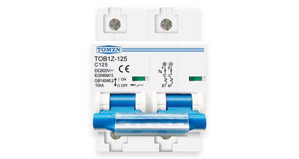 Interruptor de circuito mono 125A de alimentación