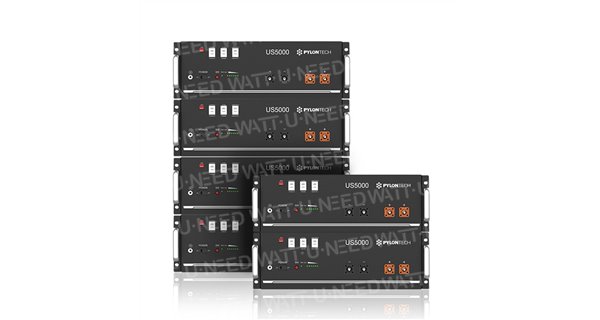 Batterie Lithium Pylontech US5000 +600 - 28.8 kWh