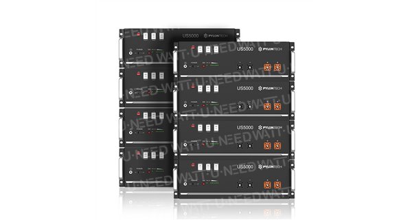 Batería de litio Pylontech US5000 +800 - 38.4 kWh
