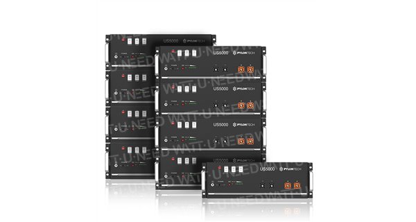 Batterie Lithium Pylontech US5000 +900 - 43.2 kWh