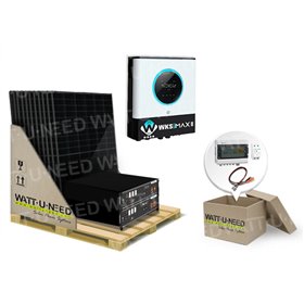 Kit autoconsommation 24 panneaux 10 kVA lithium