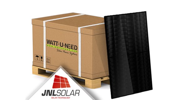 30X Solar Panels 300 Wc Mono - JNL Solar full black