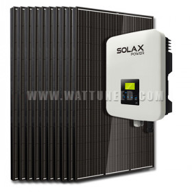 Kit 10 a 18 paneles, autoconsumo/reinyección 5kVa Solax sin almacenaje