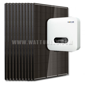 Kit 10 to 18 panels, self-consumption / reinjection 5kVa Sofar without storage