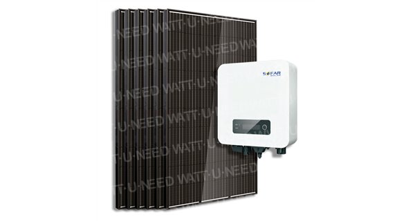 Kit 6 paneles autoconsumo/reinyección 1600W Sofar sin almacenaje