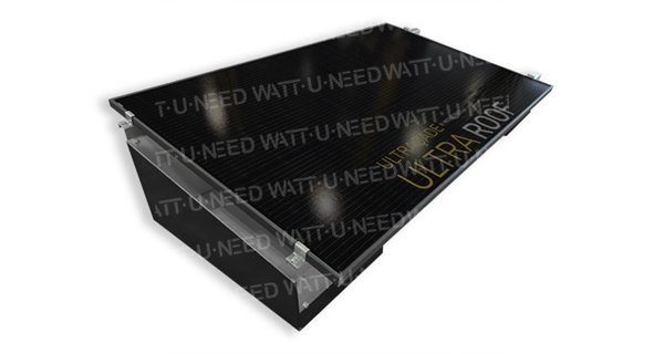 Ultraground System - Ground fastening system for two panels