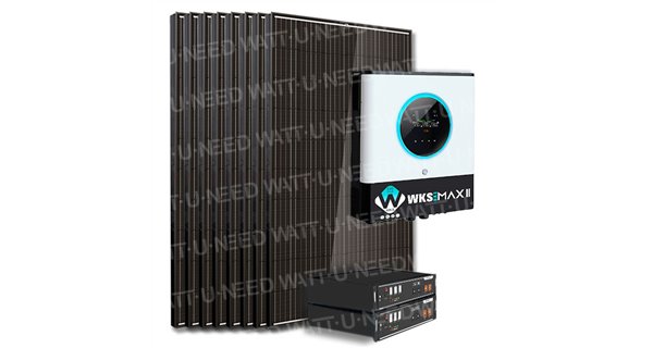 Self-consumption kit 24 panels 10 kVA lithium