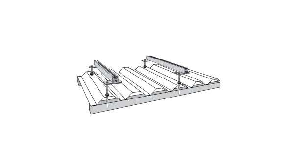 Mounting system for sheet metal