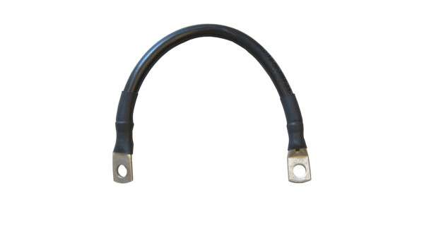 Cable flexible de 16 mm² con terminales de batería engarzados