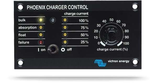 Panneau de contrôle Victron Phoenix Charger (PCC)