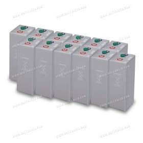 Fleet of 36 kWh batteries OPzV 24V