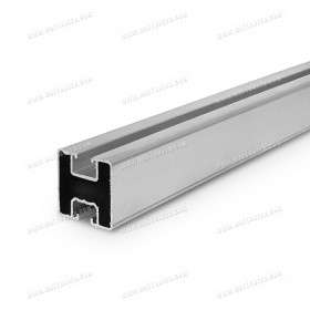 Carril de aluminio 40x40 para fijación de paneles solares (1m)