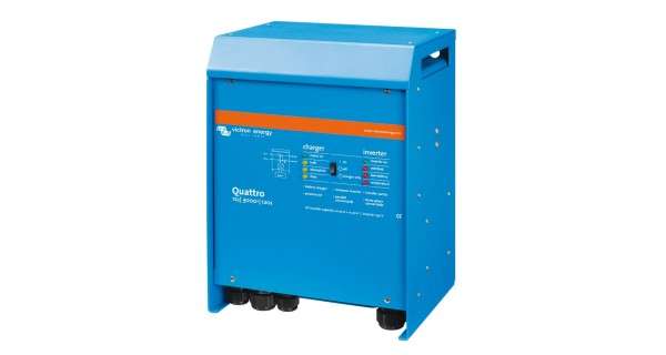 Inversor Victron Quattro 12V : de 3000 a 5000VA, 24V : de 3000 a 8000VA, 48V : de 5000 a 10000VA