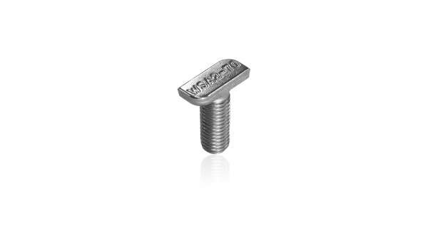 Boulon M8 tête marteau inox