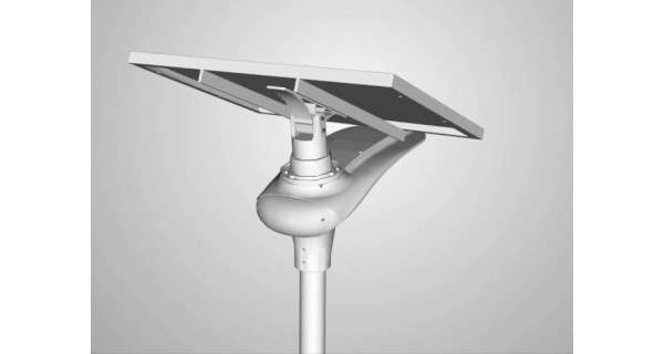 Lampadaire solaire - LED autonome 15W 18V FB