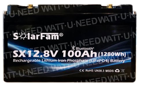 Battery Lithium SolarFam 12.8V 200Ah