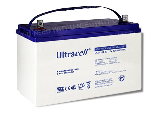 Ultracell 100Ah baterías de gel