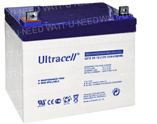 Las Baterías De GEL De Ultracell 12V 35Ah