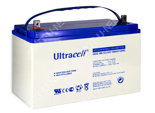  Batería de Gel Ultracell 12V 100Ah