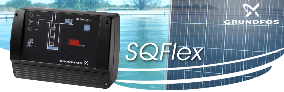 BoÃ®tier de contrÃ´le CU 200 pour pompe solaire SQFlex