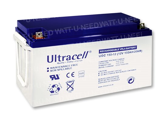 Batterie GEL Ultracell 12V 150Ah