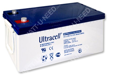 Batterie solaire GEL Ultracell 12V 200Ah