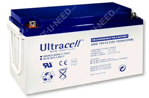 Batterie GEL Ultracell 12V 150Ah