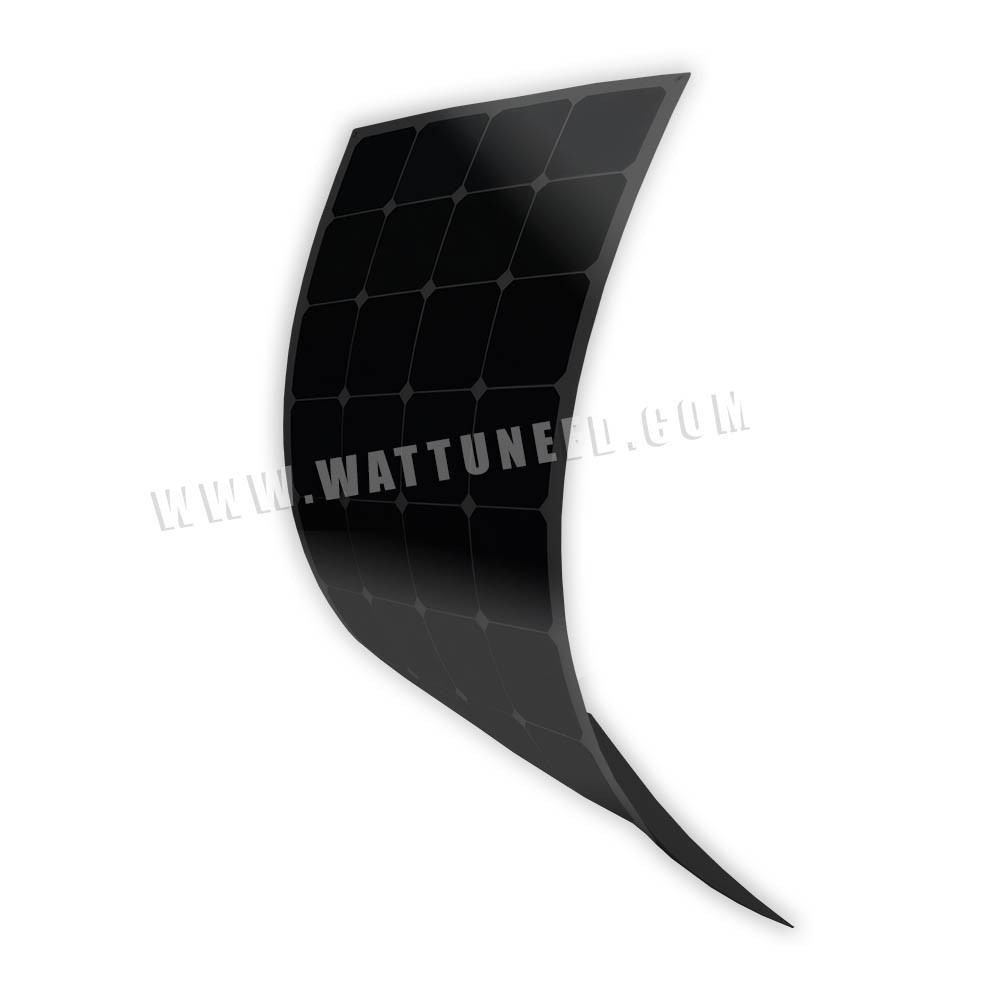 MX FLEX Full Black 100Wp Flexible Solar Panels