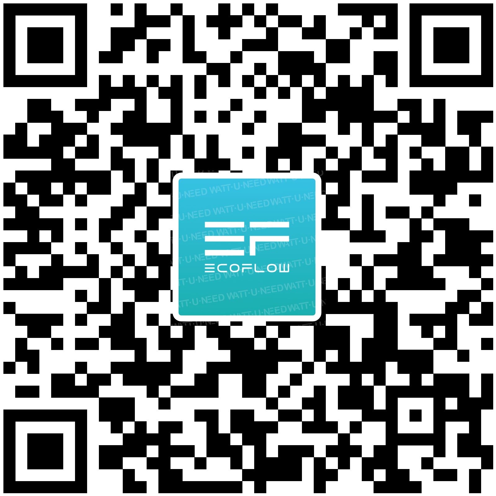 QR CODE Aplicación EcoFlow