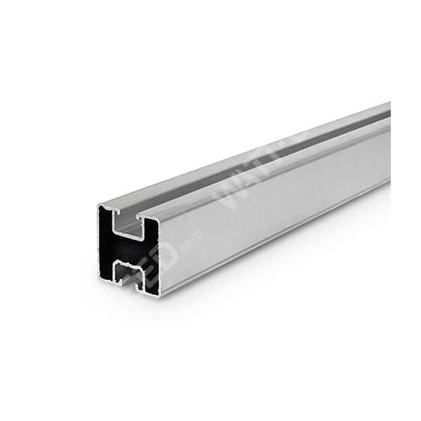 Rail en aluminium 40x40 pour fixation de panneaux solaires (1m)